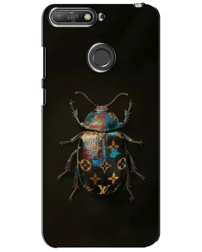 Чехол для Huawei Y6 Prime 2018 с картинкой «LV — мраморный принт»
