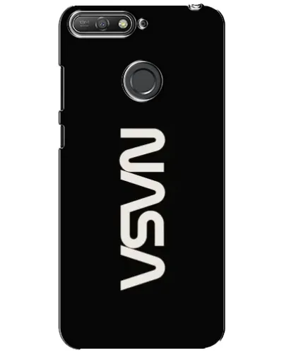Чехол для Huawei Y6 Prime 2018 с картинкой «NASA — вертикальный логотип» Чехол для Huawei Y6 Prime 2018 с картинкой «NASA — вертикальный логотип»