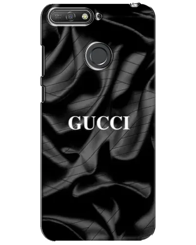 Чехол для Huawei Y6 Prime 2018 с картинкой «Gucci — шелковые волны»
