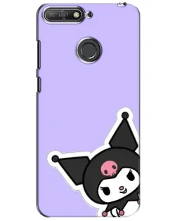 Чохол для Huawei Y6 Prime 2018 з картинкою «Кумедна Kuromi» Чохол для Huawei Y6 Prime 2018 з картинкою «Кумедна Kuromi»