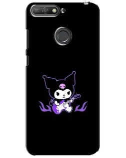 Чохол для Huawei Y6 Prime 2018 з картинкою «Електрична Kuromi» Чохол для Huawei Y6 Prime 2018 з картинкою «Електрична Kuromi»