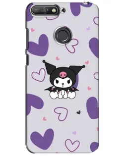Чохол для Huawei Y6 Prime 2018 з картинкою «Kuromi та лавандові серця» Чохол для Huawei Y6 Prime 2018 з картинкою «Kuromi та лавандові серця»