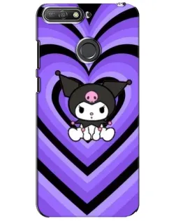 Чохол для Huawei Y6 Prime 2018 з картинкою «Kuromi та фіолетові серця» Чохол для Huawei Y6 Prime 2018 з картинкою «Kuromi та фіолетові серця»