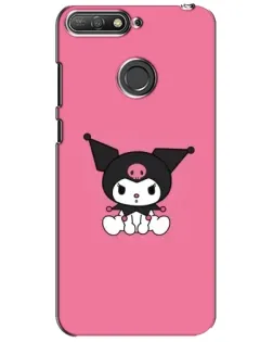 Чохол для Huawei Y6 Prime 2018 з картинкою «Похмура Kuromi» Чохол для Huawei Y6 Prime 2018 з картинкою «Похмура Kuromi»