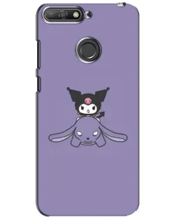 Чохол для Huawei Y6 Prime 2018 з картинкою «Kuromi на ліловому фоні» Чохол для Huawei Y6 Prime 2018 з картинкою «Kuromi на ліловому фоні»