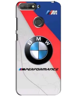 Чохол для Huawei Y6 Prime 2018 з картинкою «BMW Performance стиль» Чохол для Huawei Y6 Prime 2018 з картинкою «BMW Performance стиль»