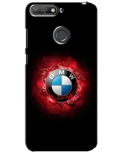 Чохол для Huawei Y6 Prime 2018 з картинкою «Логотип BMW — спалах» Чохол для Huawei Y6 Prime 2018 з картинкою «Логотип BMW — спалах»