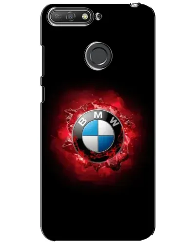 Чохол для Huawei Y6 Prime 2018 з картинкою «Логотип BMW — спалах»