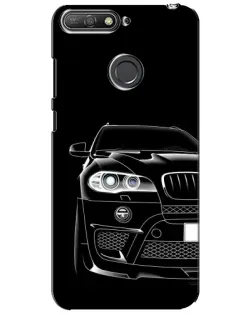 Чохол для Huawei Y6 Prime 2018 з картинкою «Темний силует BMW» Чохол для Huawei Y6 Prime 2018 з картинкою «Темний силует BMW»