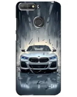 Чохол для Huawei Y6 Prime 2018 з картинкою «BMW у світлі фар» Чохол для Huawei Y6 Prime 2018 з картинкою «BMW у світлі фар»