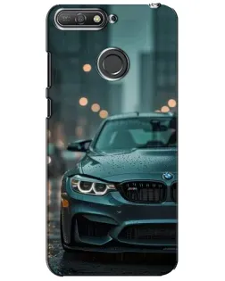 Чохол для Huawei Y6 Prime 2018 з картинкою «BMW у вогнях міста» Чохол для Huawei Y6 Prime 2018 з картинкою «BMW у вогнях міста»