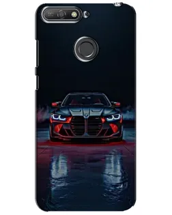 Чохол для Huawei Y6 Prime 2018 з картинкою «BMW на мокрій дорозі» Чохол для Huawei Y6 Prime 2018 з картинкою «BMW на мокрій дорозі»