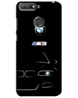 Чохол для Huawei Y6 Prime 2018 з картинкою «Мінімалістичний принт BMW M3» Чохол для Huawei Y6 Prime 2018 з картинкою «Мінімалістичний принт BMW M3»