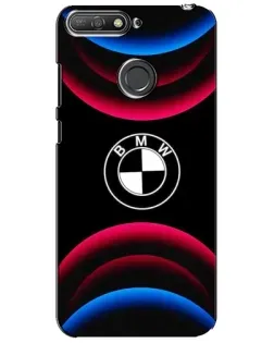 Чохол для Huawei Y6 Prime 2018 з картинкою «Логотип BMW та неонові дуги» Чохол для Huawei Y6 Prime 2018 з картинкою «Логотип BMW та неонові дуги»