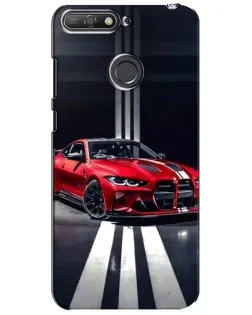 Чохол для Huawei Y6 Prime 2018 з картинкою «Червона BMW на дорозі» Чохол для Huawei Y6 Prime 2018 з картинкою «Червона BMW на дорозі»