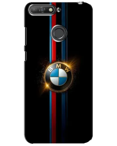 Чохол для Huawei Y6 Prime 2018 з картинкою «BMW M-Power неон»