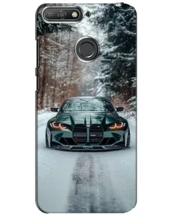 Чохол для Huawei Y6 Prime 2018 з картинкою «BMW у зимовому лісі» Чохол для Huawei Y6 Prime 2018 з картинкою «BMW у зимовому лісі»