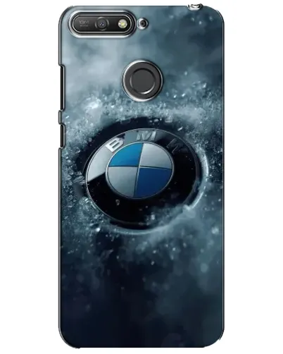 Чехол для Huawei Y6 Prime 2018 с картинкой «Логотип BMW — лед» Чехол для Huawei Y6 Prime 2018 с картинкой «Логотип BMW — лед»
