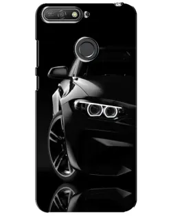 Чохол для Huawei Y6 Prime 2018 з картинкою «Чорна BMW — профіль» Чохол для Huawei Y6 Prime 2018 з картинкою «Чорна BMW — профіль»