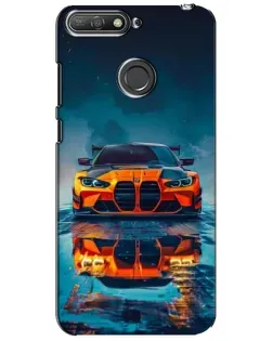 Чохол для Huawei Y6 Prime 2018 з картинкою «BMW — золота емблема» Чохол для Huawei Y6 Prime 2018 з картинкою «BMW — золота емблема»