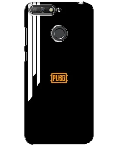 Чехол для Huawei Y6 Prime 2018 с картинкой «PUBG — вертикальные линии»