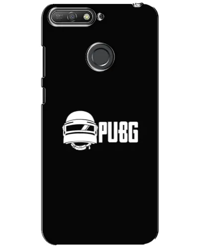 Чехол для Huawei Y6 Prime 2018 с картинкой «PUBG — классический лого»