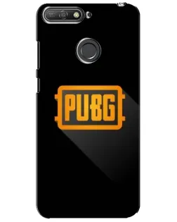 Чехол для Huawei Y6 Prime 2018 с картинкой «PUBG — рамка лого»