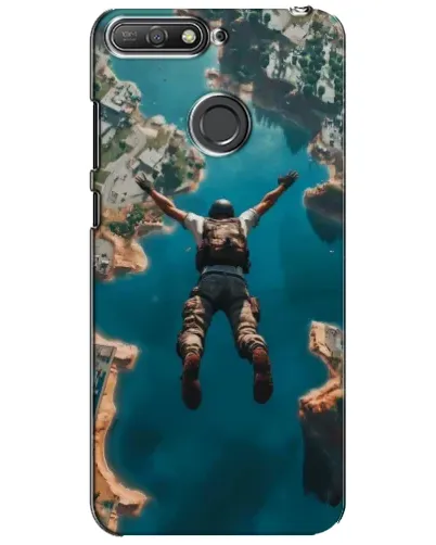 Чехол для Huawei Y6 Prime 2018 с картинкой «PUBG — свободное падение»