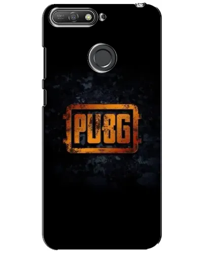 Чехол для Huawei Y6 Prime 2018 с картинкой «PUBG — золотой логотип»