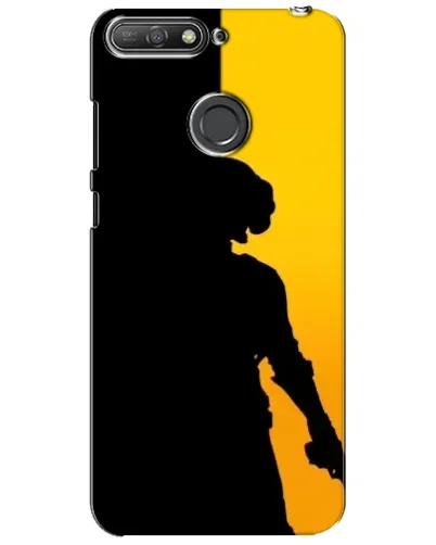 Чехол для Huawei Y6 Prime 2018 с картинкой «Тень воина PUBG»