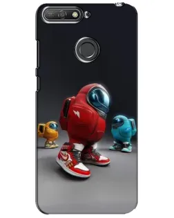 Чохол для Huawei Y6 Prime 2018 з картинкою «Among Us — 3D стиль»
