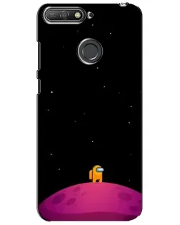 Чохол для Huawei Y6 Prime 2018 з картинкою «Самотній герой на планеті»