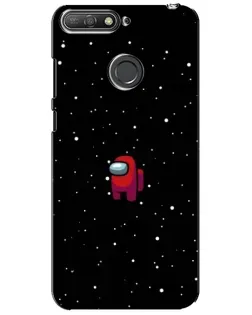Чохол для Huawei Y6 Prime 2018 з картинкою «Червоний Among Us»