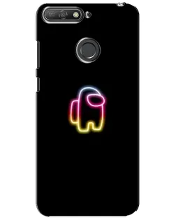 Чохол для Huawei Y6 Prime 2018 з картинкою «Among Us градієнт»