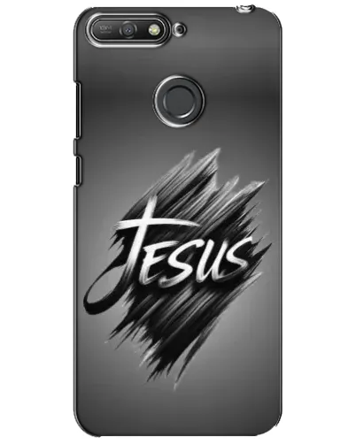 Чехол для Huawei Y6 Prime 2018 с картинкой «Надпись Jesus Graffiti» Чехол для Huawei Y6 Prime 2018 с картинкой «Надпись Jesus Graffiti»