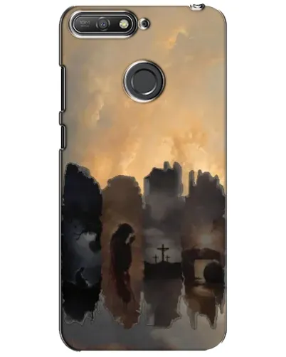 Чехол для Huawei Y6 Prime 2018 с картинкой «Дорога к вере» Чехол для Huawei Y6 Prime 2018 с картинкой «Дорога к вере»