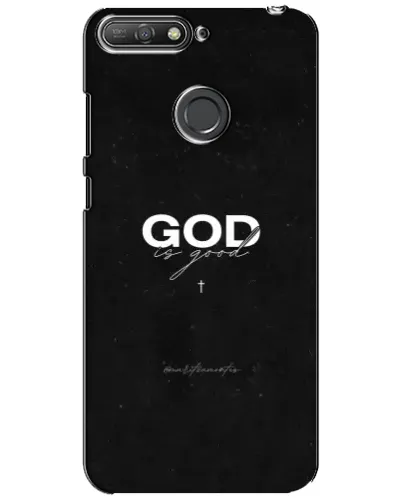 Чехол для Huawei Y6 Prime 2018 с картинкой «GOD — Бог над всем» Чехол для Huawei Y6 Prime 2018 с картинкой «GOD — Бог над всем»