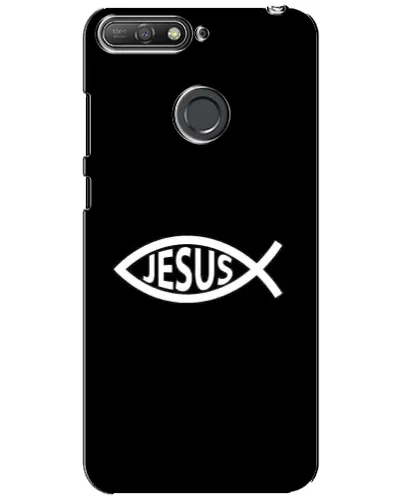 Чехол для Huawei Y6 Prime 2018 с картинкой «Классический Jesus» Чехол для Huawei Y6 Prime 2018 с картинкой «Классический Jesus»