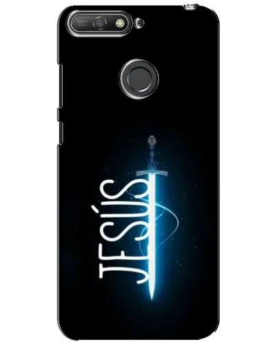 Чехол для Huawei Y6 Prime 2018 с картинкой «Меч Духа Jesus» Чехол для Huawei Y6 Prime 2018 с картинкой «Меч Духа Jesus»