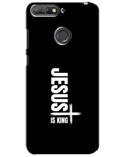 Чехол для Huawei Y6 Prime 2018 с картинкой «Вертикаль веры Jesus» Чехол для Huawei Y6 Prime 2018 с картинкой «Вертикаль веры Jesus»