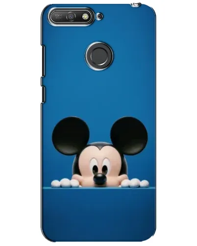 Чохол для Huawei Y6 Prime 2018 з картинкою «Міккі виглядає»