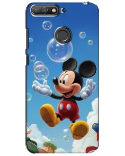 Чохол для Huawei Y6 Prime 2018 з картинкою «Mickey та мильні бульбашки» Чохол для Huawei Y6 Prime 2018 з картинкою «Mickey та мильні бульбашки»