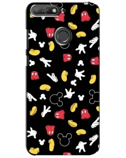Чохол для Huawei Y6 Prime 2018 з картинкою «Графічний принт лапок» Чохол для Huawei Y6 Prime 2018 з картинкою «Графічний принт лапок»