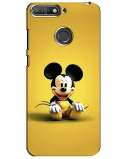 Чохол для Huawei Y6 Prime 2018 з картинкою «Міккі на жовтому» Чохол для Huawei Y6 Prime 2018 з картинкою «Міккі на жовтому»