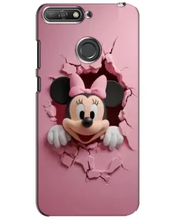 Чохол для Huawei Y6 Prime 2018 з картинкою «Мінні крізь стіну» Чохол для Huawei Y6 Prime 2018 з картинкою «Мінні крізь стіну»