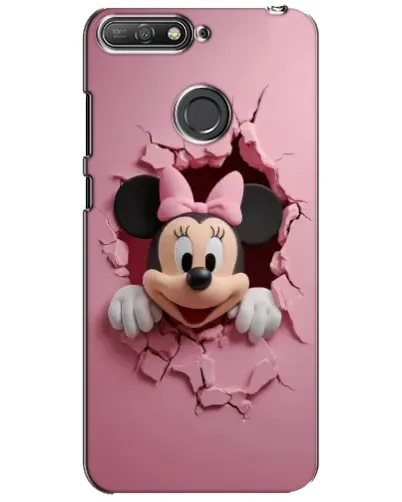 Чохол для Huawei Y6 Prime 2018 з картинкою «Мінні крізь стіну»