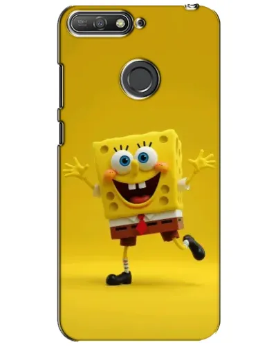 Чехол для Huawei Y6 Prime 2018 с картинкой «Позитивный Губка Боб» Чехол для Huawei Y6 Prime 2018 с картинкой «Позитивный Губка Боб»