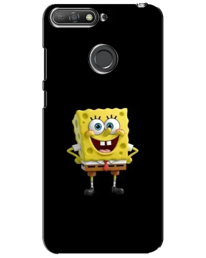 Чехол для Huawei Y6 Prime 2018 с картинкой «Классический Губка Боб» Чехол для Huawei Y6 Prime 2018 с картинкой «Классический Губка Боб»