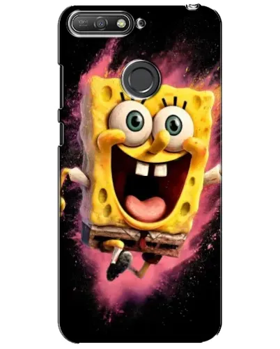 Чехол для Huawei Y6 Prime 2018 с картинкой «Взрывной Спанч Боб» Чехол для Huawei Y6 Prime 2018 с картинкой «Взрывной Спанч Боб»