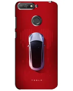 Чохол для Huawei Y6 Prime 2018 з картинкою «Tesla Top View» Чохол для Huawei Y6 Prime 2018 з картинкою «Tesla Top View»